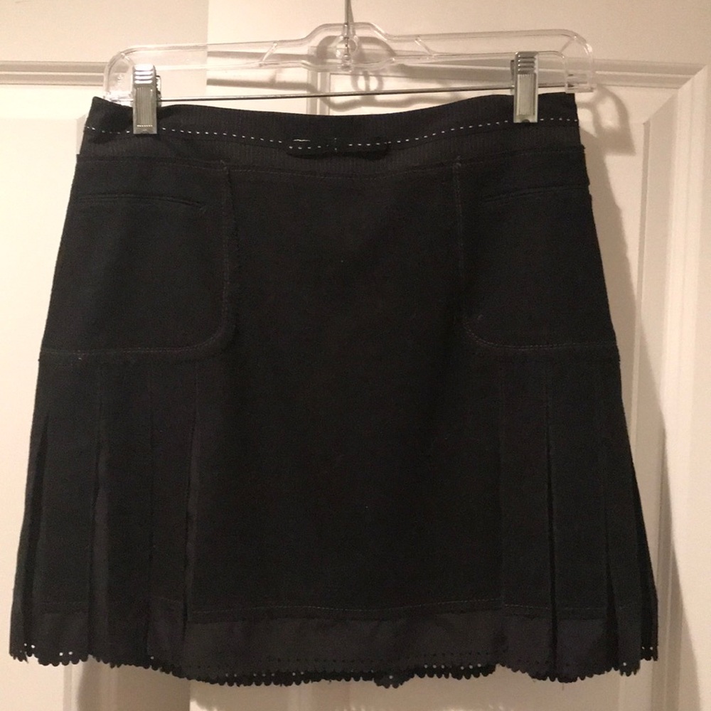 Elie Tahari Black Mini Skirt